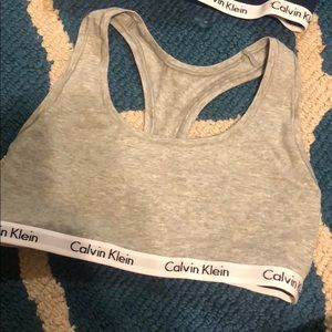 Calvin Klein sports bras